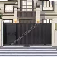 درب پارکینگ سه لنگه کد 40026