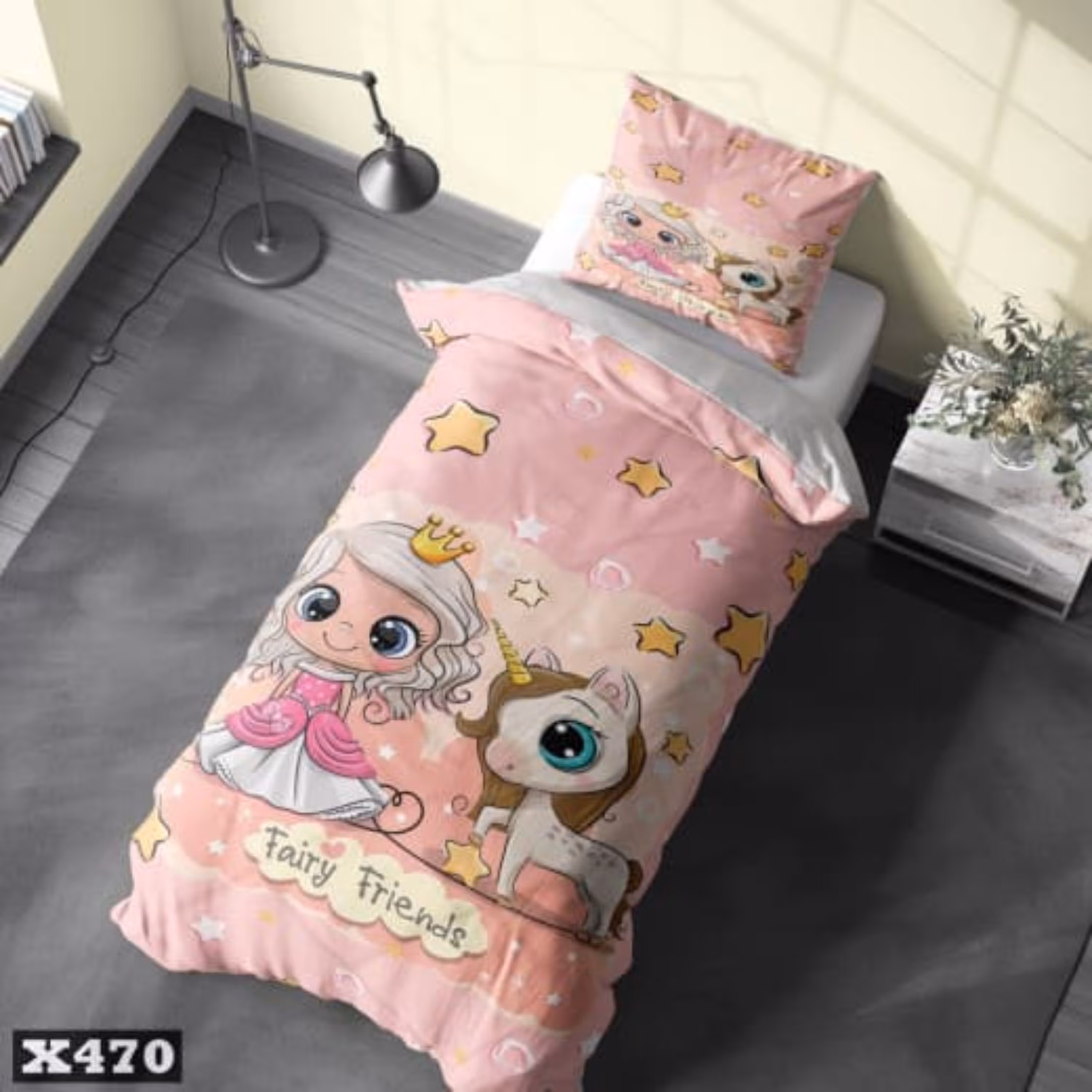 روتختی یک نفره سه بعدی کودکان و نوجوانان میکروتترون مدل اسب تک شاخ 5