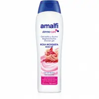 شامپو بدن  آمالفی حاوی عصاره گل رز-750ml