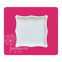 قالب سیلیکونی رزین زیر لیوانی طرح سنتی کد TD1