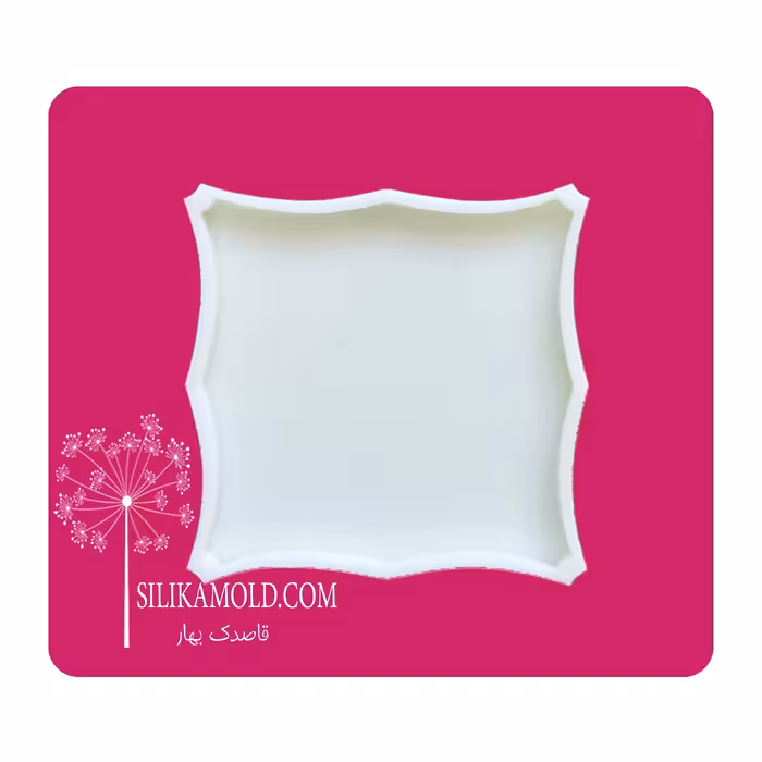 قالب سیلیکونی رزین زیر لیوانی طرح سنتی کد TD1