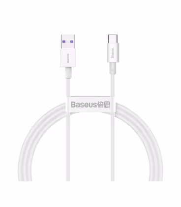 کابل Type C فست شارژ باسئوس مدل Superior Series USB to Type-C CATYS-01 طول 1 متر