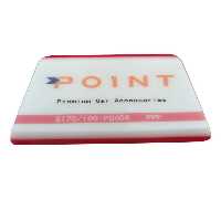 بادگیر خودرو قرمز POINT PPF TPH سیلیکون چک شیشه ای برنامه کاربردی 10X7CM P065A Oto Aksesuarcım