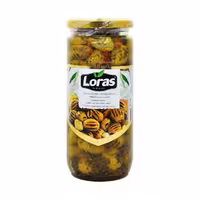 زیتون سبز کبابی بدون هسته 465 گرم لوراس - loras