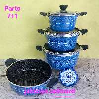 سرویس قابلمه پرتو گلدونی زنبوری1+7 پارچه
