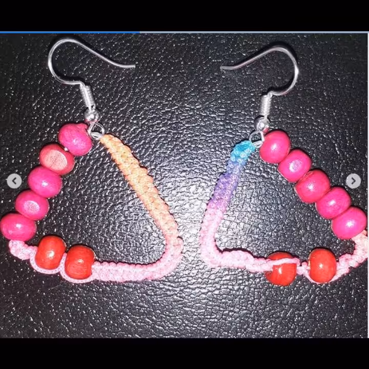 گوشواره مثلثی دوستی