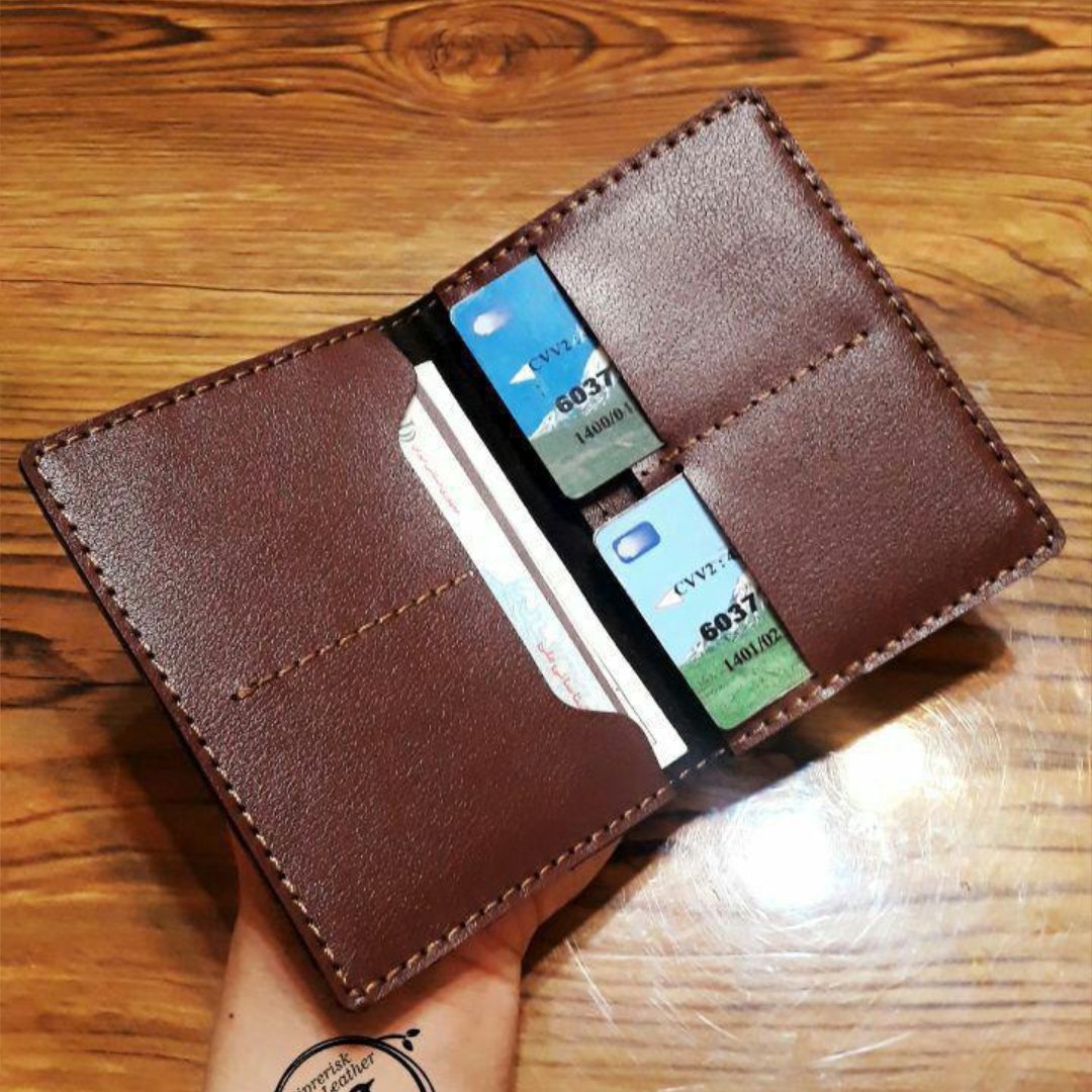 کیف  مدارک ماشین چرم طبیعی