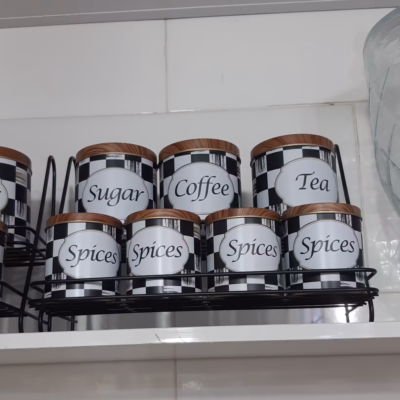 پاسماوری فلزی استند دار 7تیکه