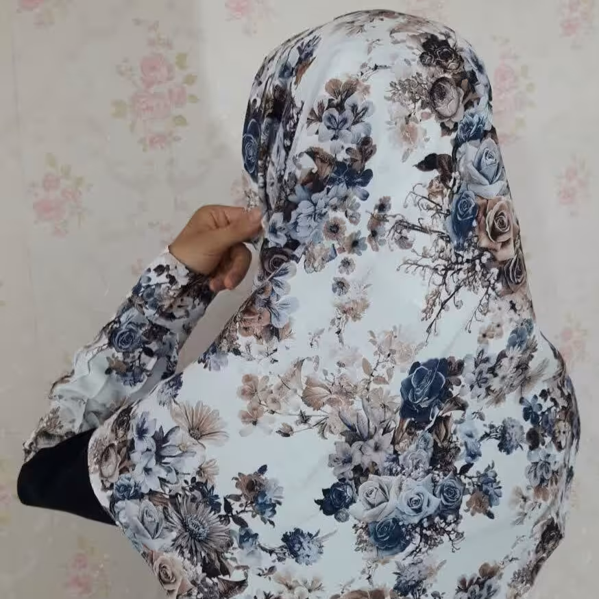 ست روسری و ساقدست نخی 9