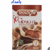 کاندوم شادو  مدل MIDNIGHT بسته 12عدد 