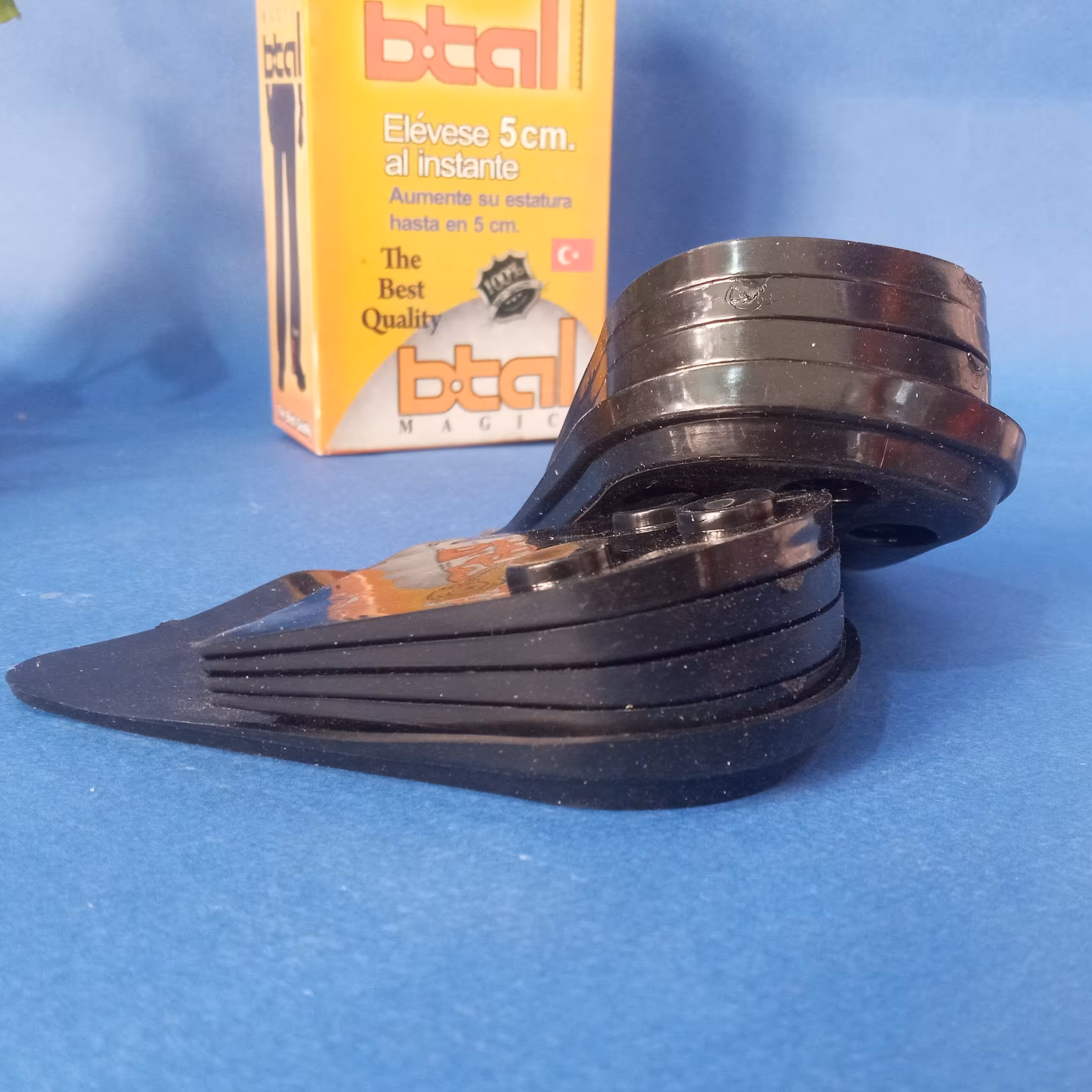 پد افزایش قد ژله ای محصول ترکیه  مشکی قابلیت مخفی شدن در کفی