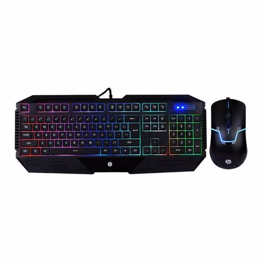کیبورد و موس گیمینگ اچ پی GK1100