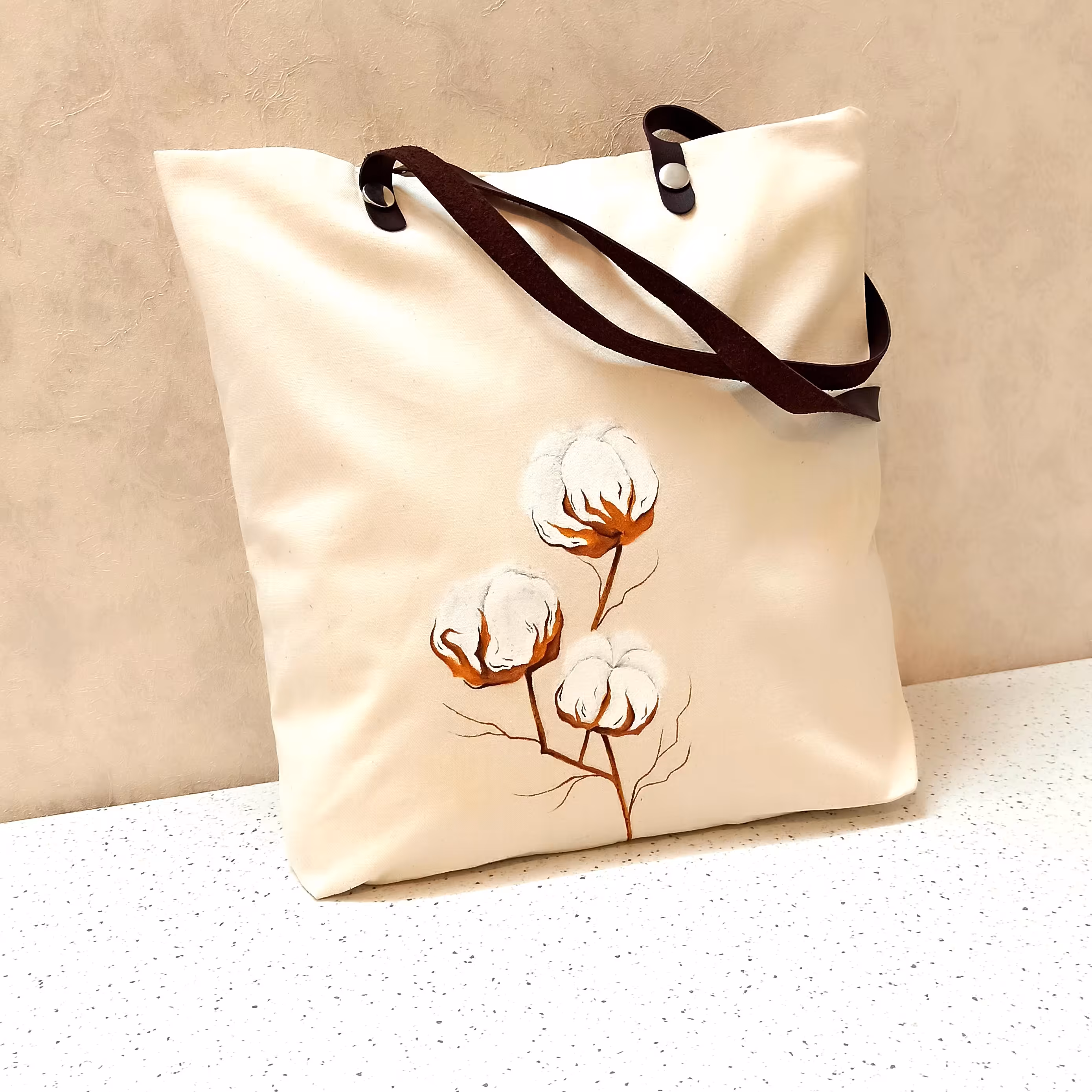 تونبگ یا کیف نقاشی شده با دست