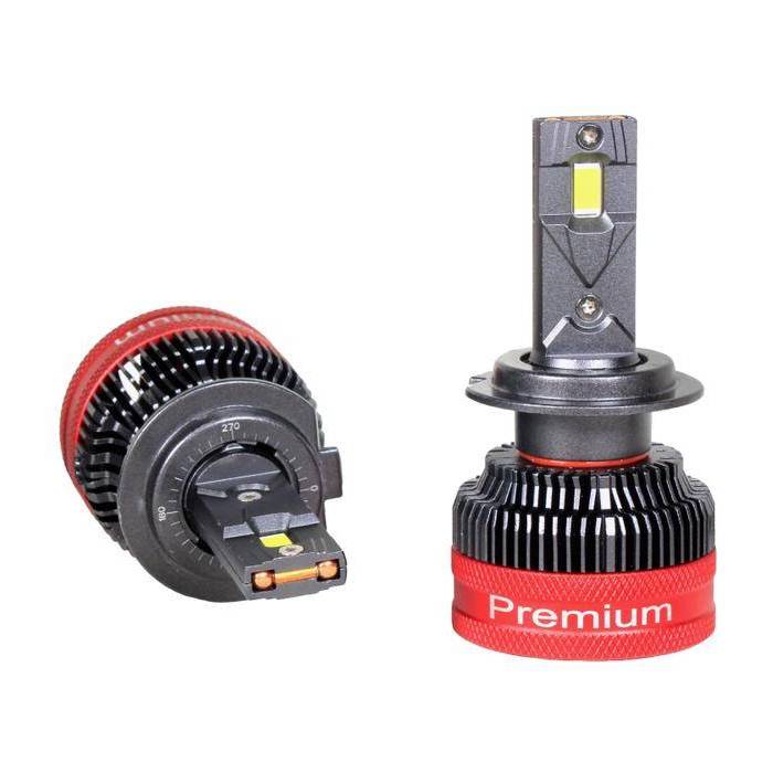 هدلایت دو طرفه پریمیوم مدل P80 پایه H1 با دو سال گارانتی