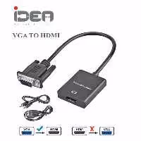 تبدیل vga به hdmi با کابل صدا و برق ایده idea