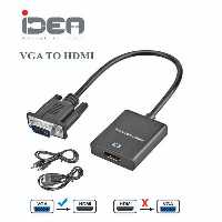 تبدیل vga به hdmi با کابل صدا و برق ایده idea