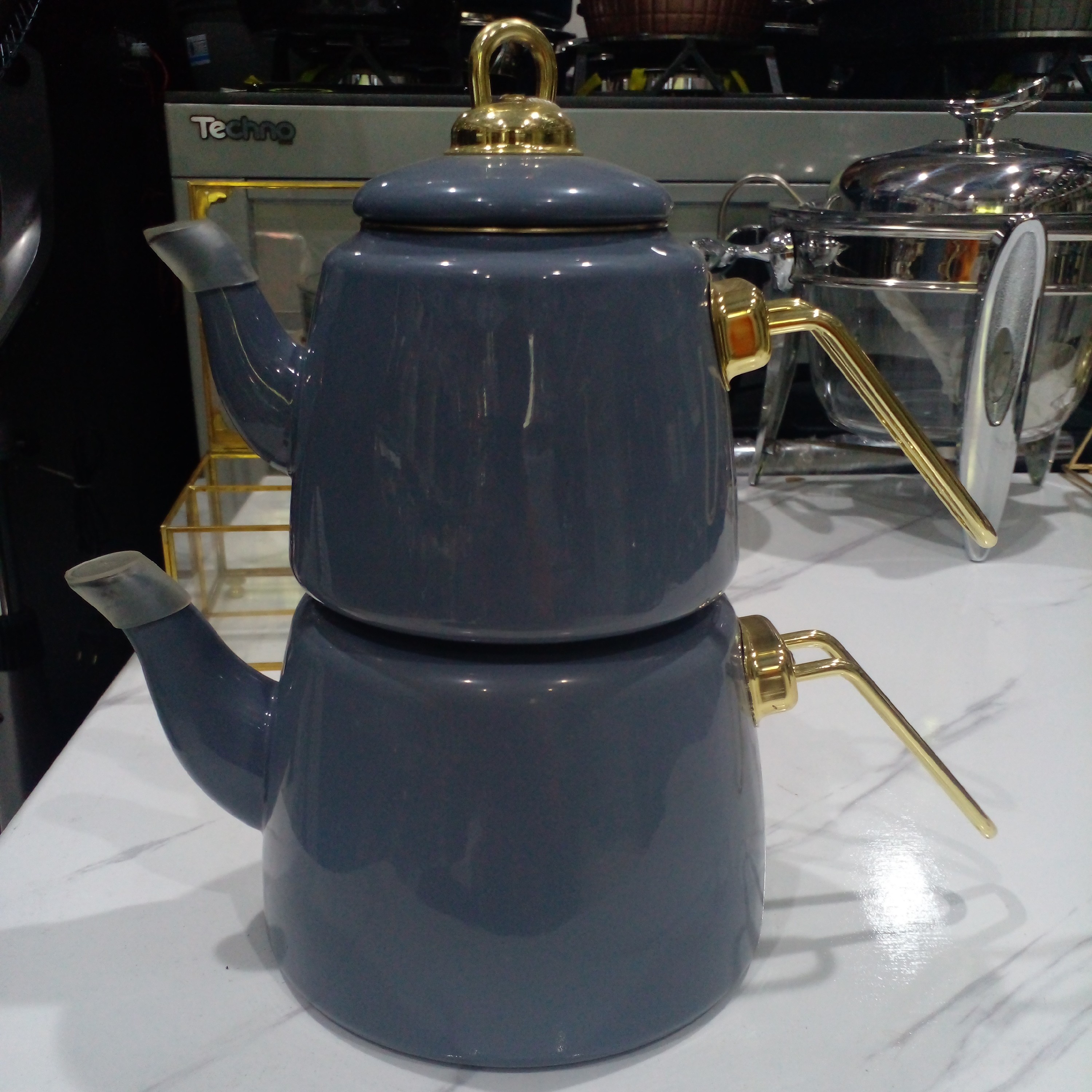 کتری قوری لعابی