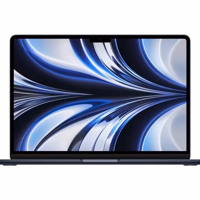 لپ تاپ اپل 13.6 اینچی مدل Apple MacBook Air 2022 Midnight CTO پردازنده M2 رم 16GB حافظه 1TB SSD گرافیک 10Core GPU