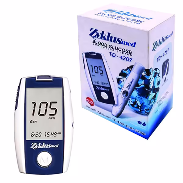 دستگاه اندازه‌گیری قندخون زیکلاس مد مدل Zyklusmed TD-4267