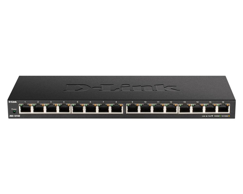 سوئیچ شبکه 16 پورت دی لینک مدل DGS-1016S