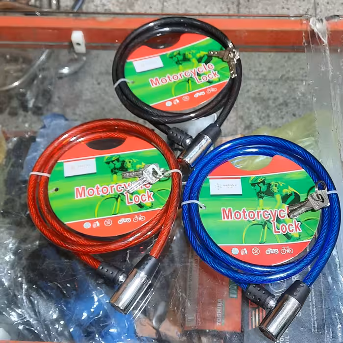 قفل سیم بکسلی کلید کامپیوتری