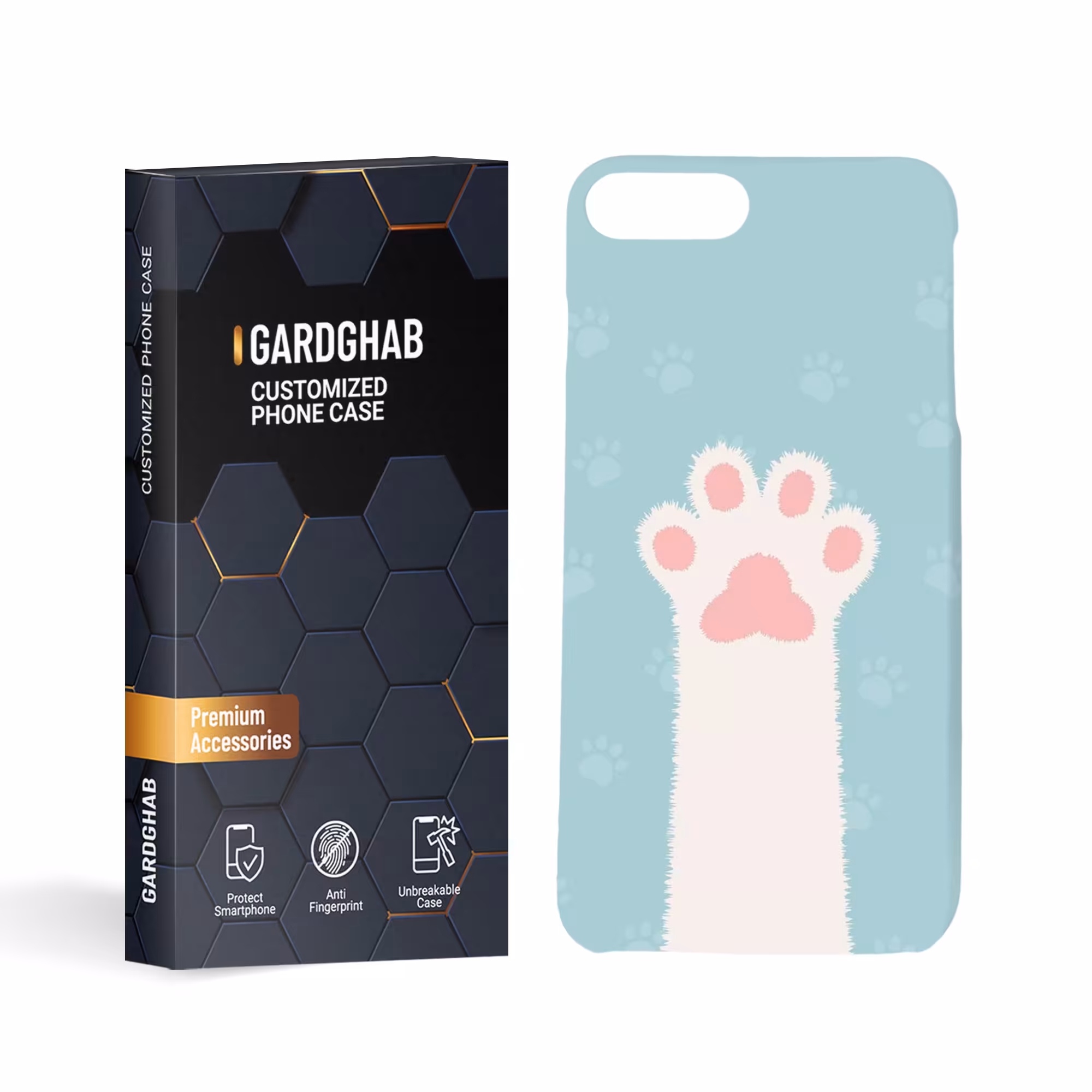 گارد قاب کاور دخترانه مدل g1149 مناسب برای گوشی موبایل ایفون 7plus 