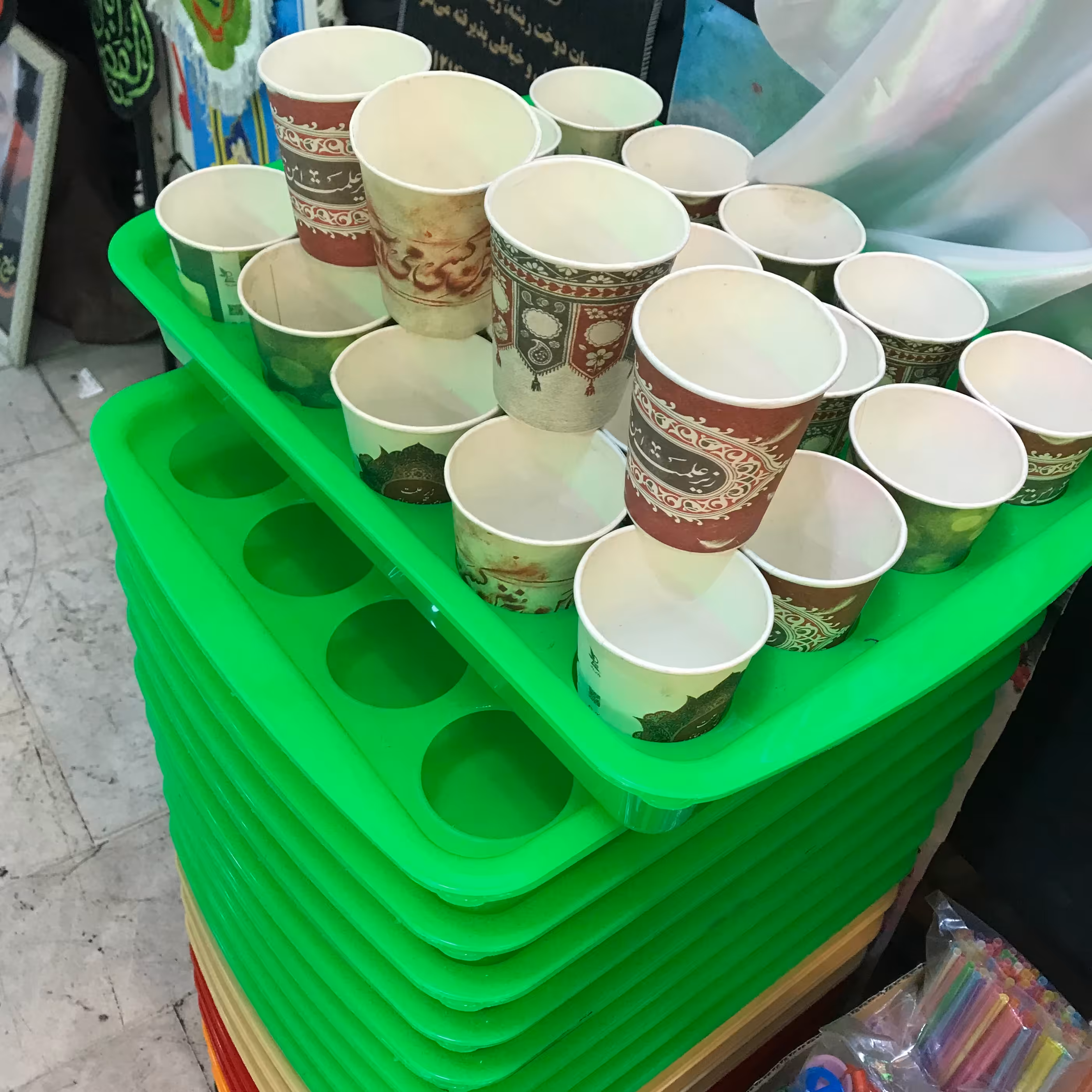سینی پذیرایی سایز بزرگ مناسب مهمونی و پذیرایی