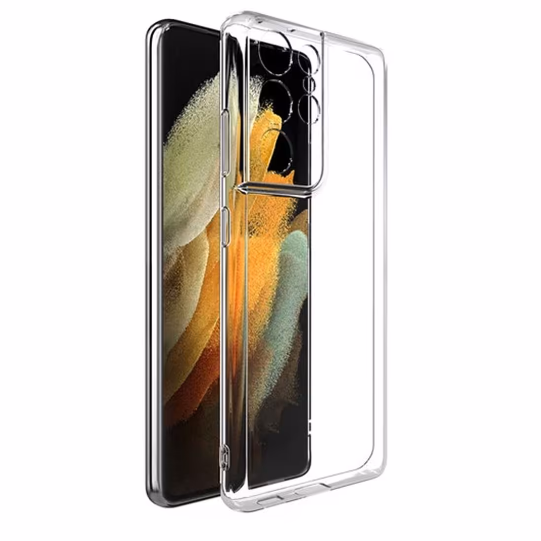 قاب شفاف مناسب برای گوشی سامسونگ Galaxy S21 Ultra