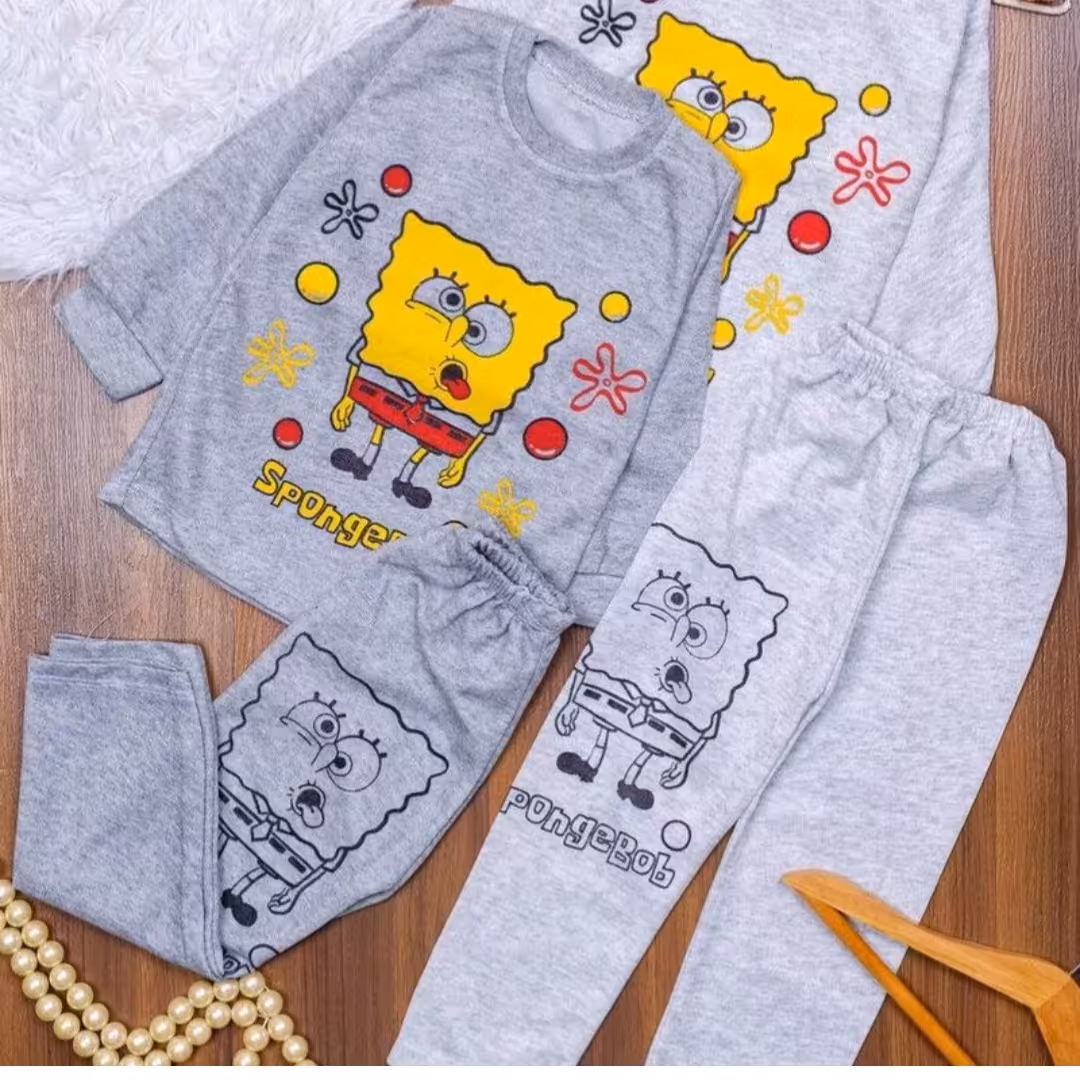 بلوز و شلوار پسرانه سایز40و45و50ارسال سریع.ست پسرانه.بلوزشلوارپسرانه.بلوزشلوار باب اسفنجی.ست بلوز شلوار پسرانه.ست بچگانه