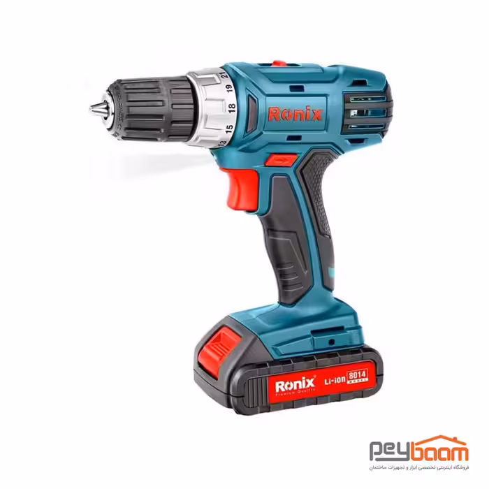 دریل پیچ گوشتی شارژی رونیکس مدل 8014