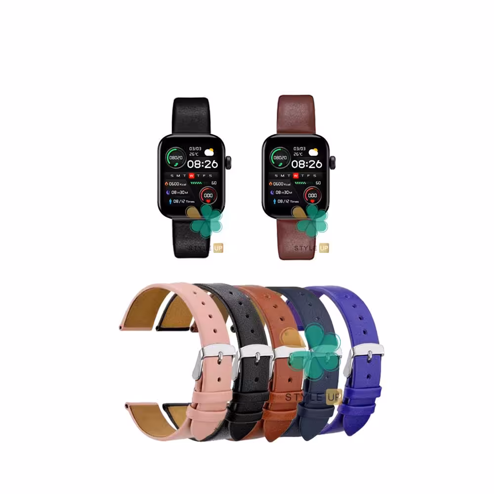بند ساعت شیائومی Xiaomi Mibro T1 مدل Fancy Leather