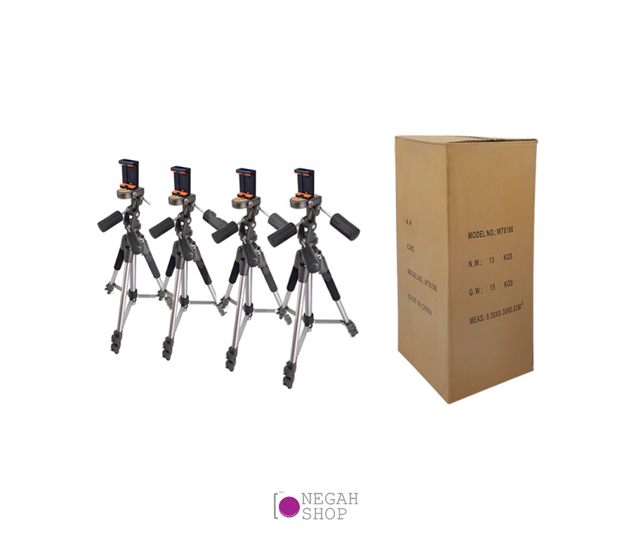 کارتن 4 عددی سه پایه عکاسی Weifeng WF-6106