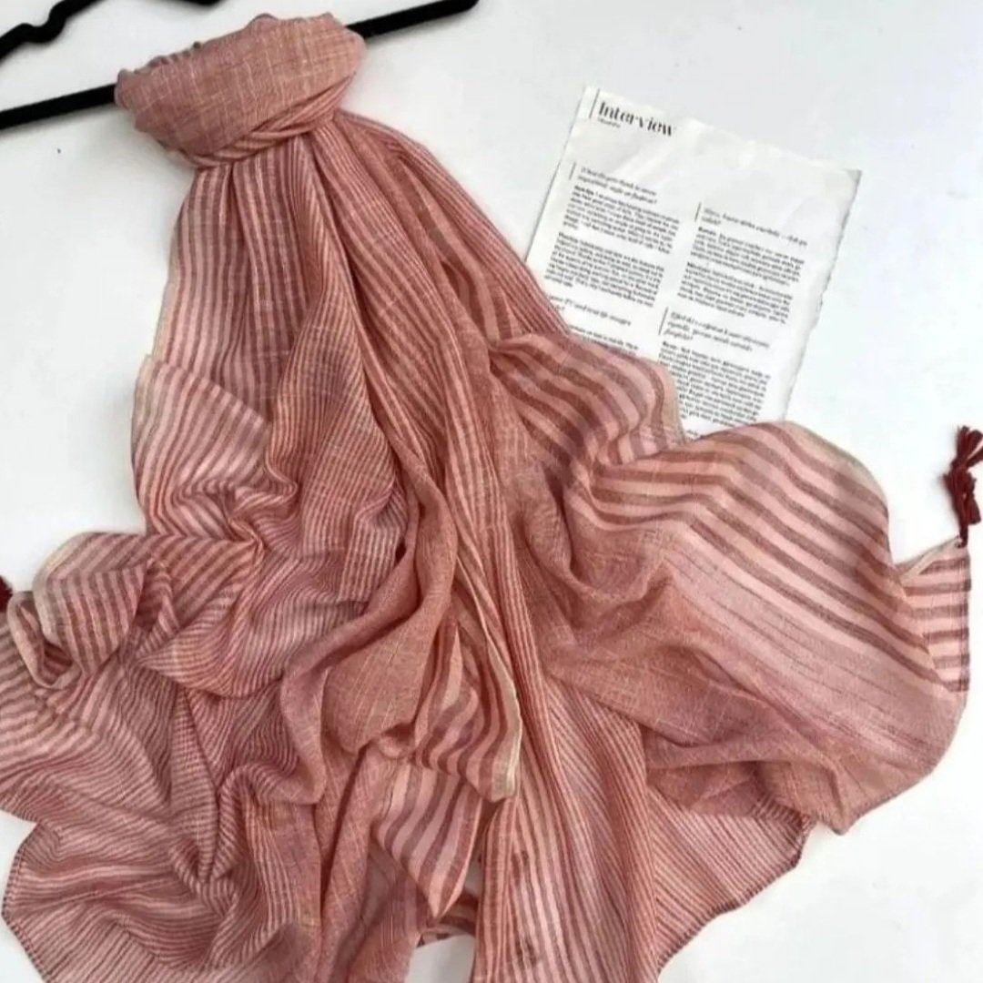 شال تابستانه نخی کنفی