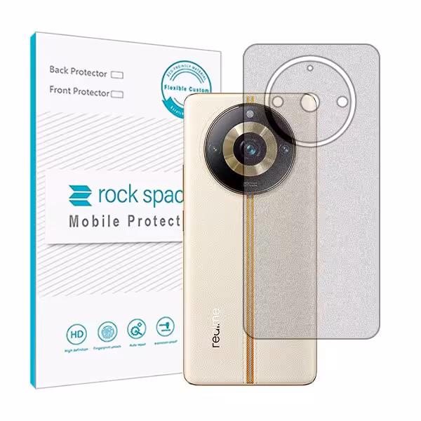گلس محافظ پشت گوشی ریلمی 11 Pro  مدل نانو هیدروژل مات برند راک اسپیس کد 27053S