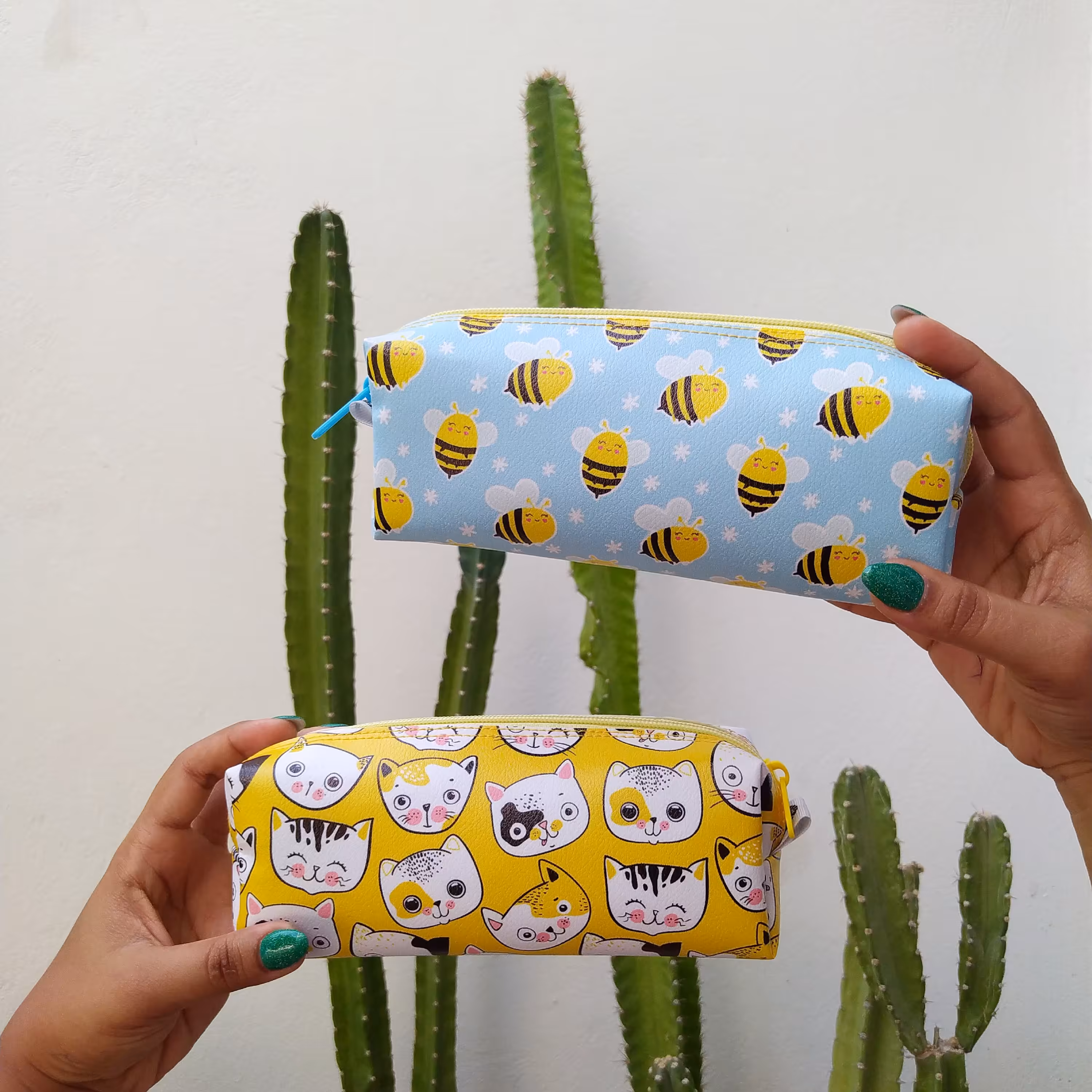 جامدادی فانتزی چرم مصنوعی برند Mamifandogh . فروش عمده و تک 