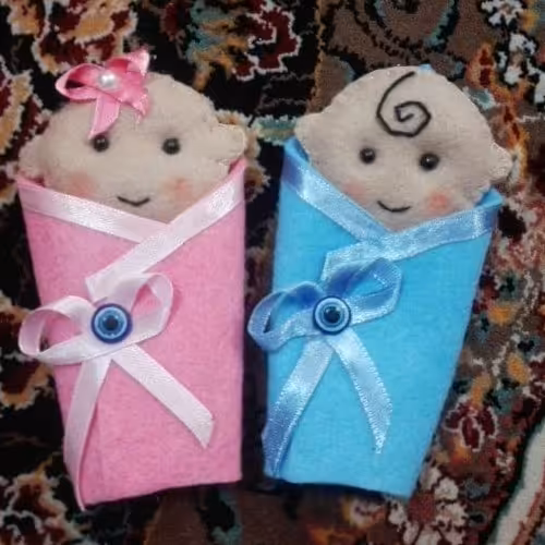 گیفت کادویی  کودک نمدی دختر پسر