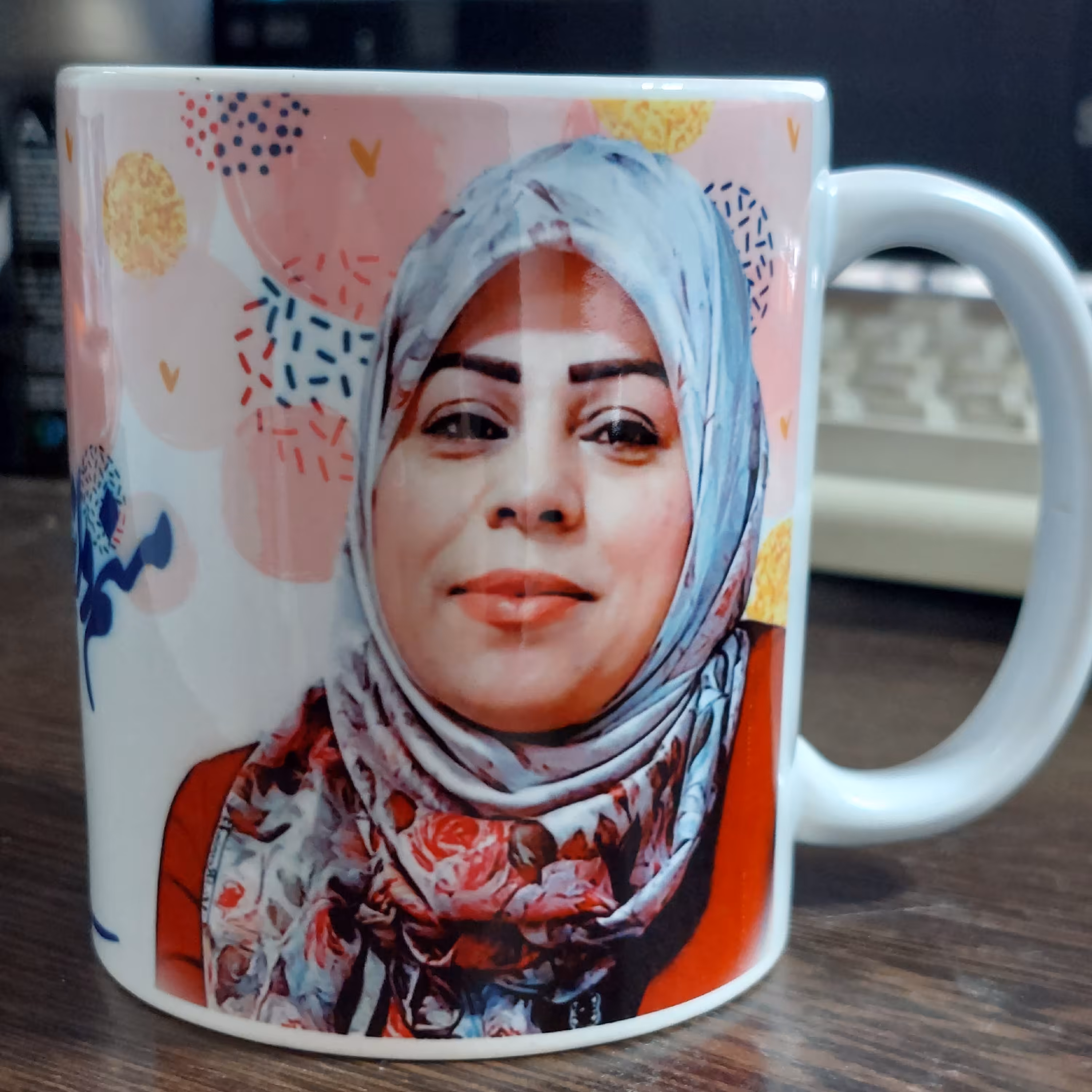 چاپ زیبای لیوان  ساده باطرحی که دوست دارید