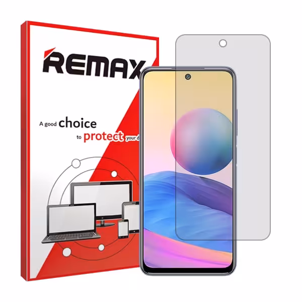 گلس شیائومی Redmi Note 10 5G مدل هیدروژلی شفاف برند ریمکس کد S