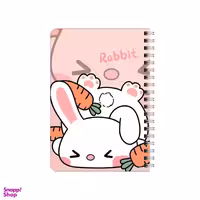 دفترچه یادداشت بامبیلیپ مدل چوبی طرح خرگوش و هویج کد 5021752