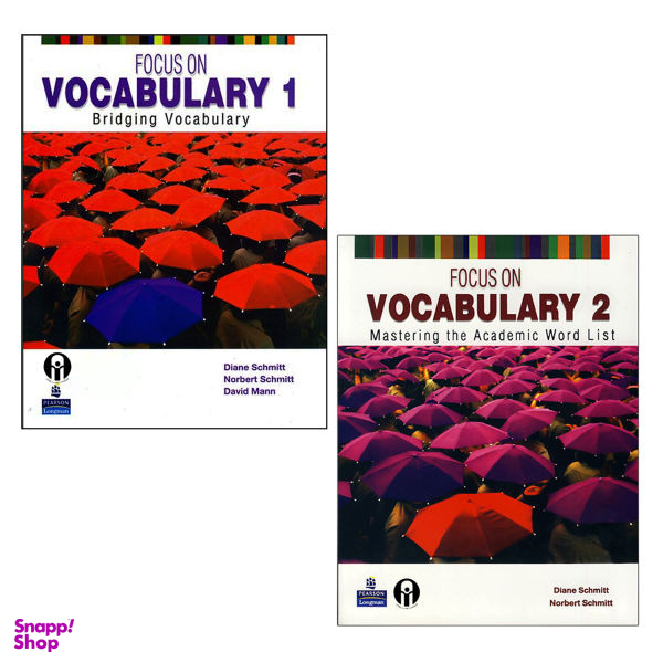 کتاب Focus On Vocabulary اثر جمعی از نویسندگان نشر الوند پویان 2 جلدی