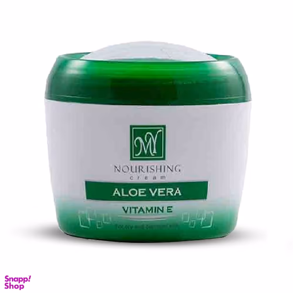 کرم نرم کننده و مغذی پوست مای (My) مدل Nourishing Aloevera حجم 200 میلی‌لیتر