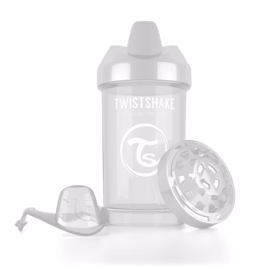 لیوان اموزشی کودک  تویست شیک 360 میل سفید  twistshake