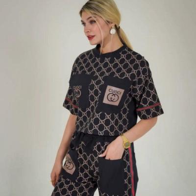 ست تیشرت شورتک گوچی