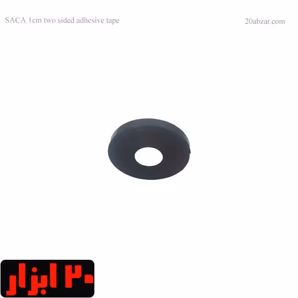 چسب دوطرفه 1 سانتی متری مشکی