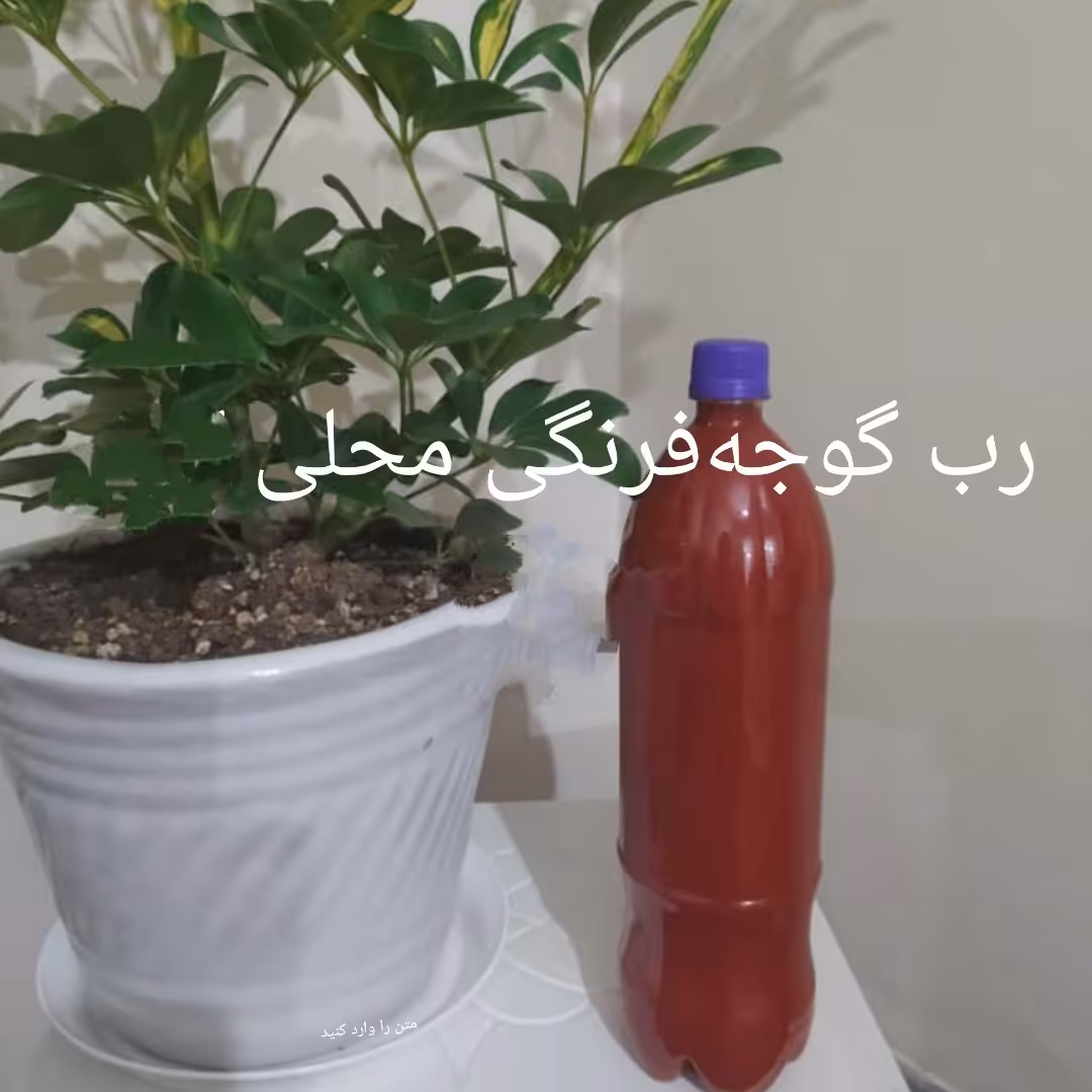 رب گوجه فرنگی محلی 