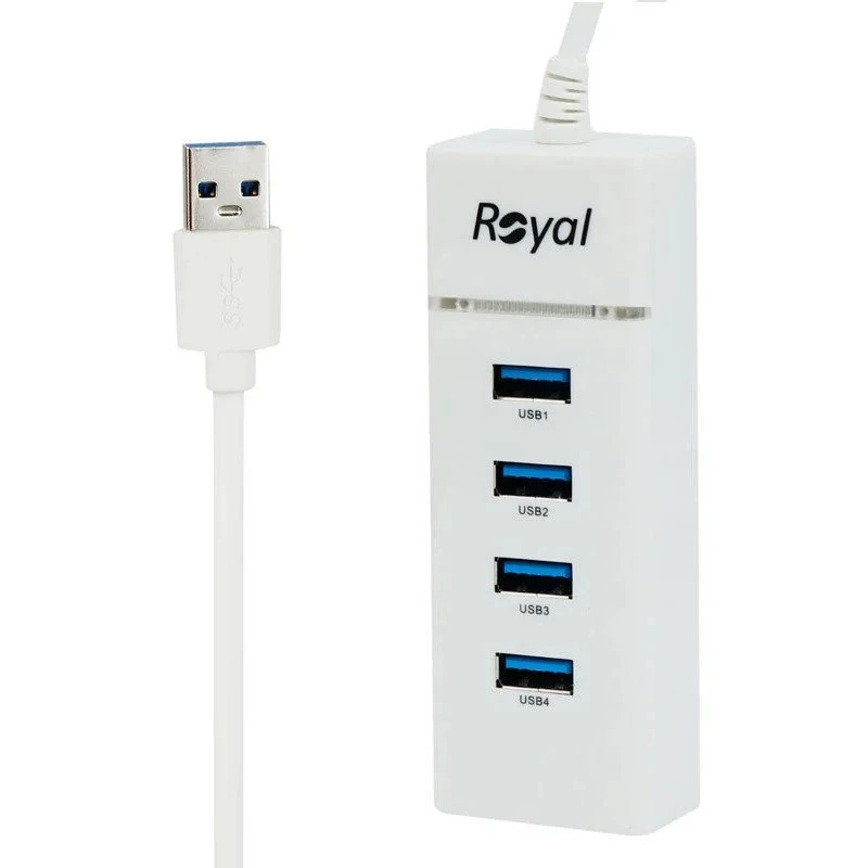 هاب 4 پورت USB30 رویال مدل RH3-303
