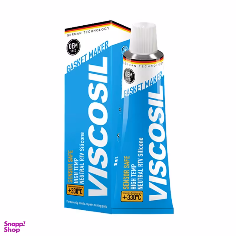 چسب واشرساز کاسپین مدل ویسکوسیل تیوبی وزن 85 گرم