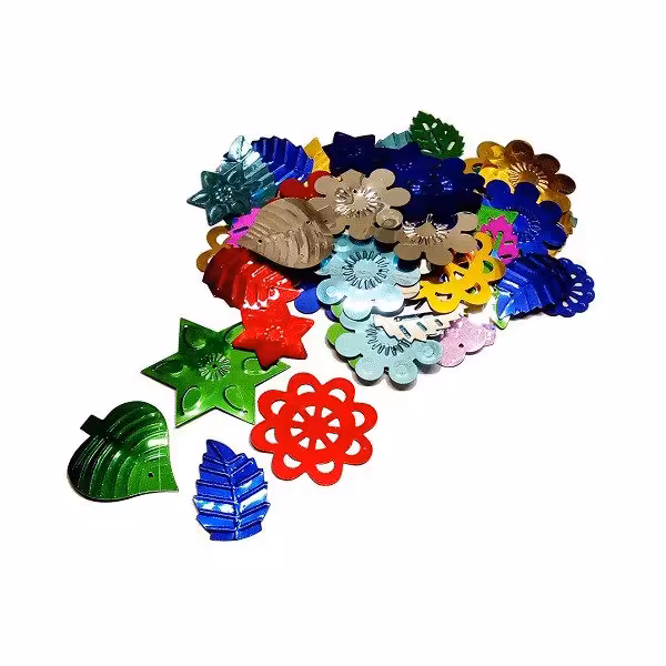 پولک گل و برگ