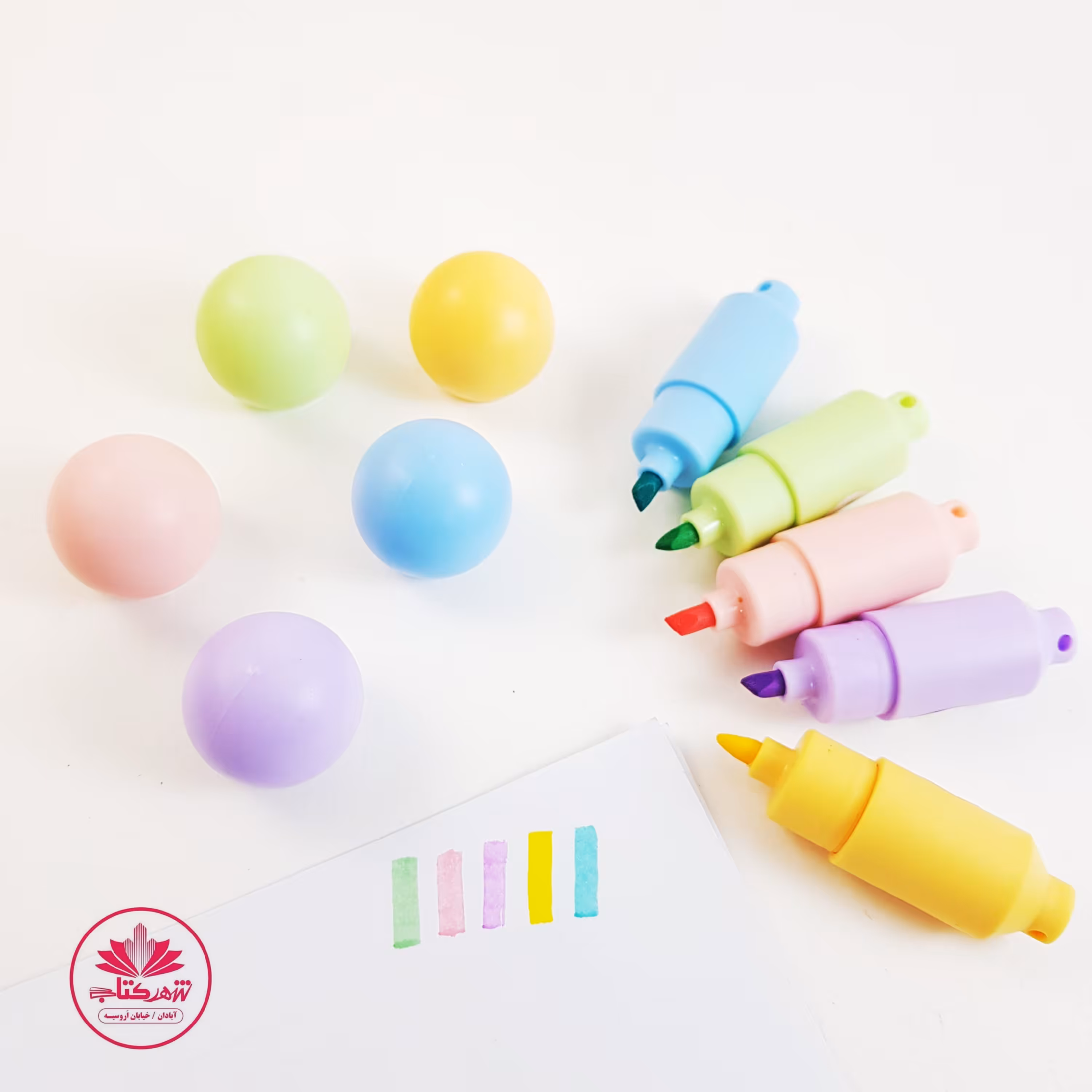 ماژیک علامت زن طرح لامپ تکی