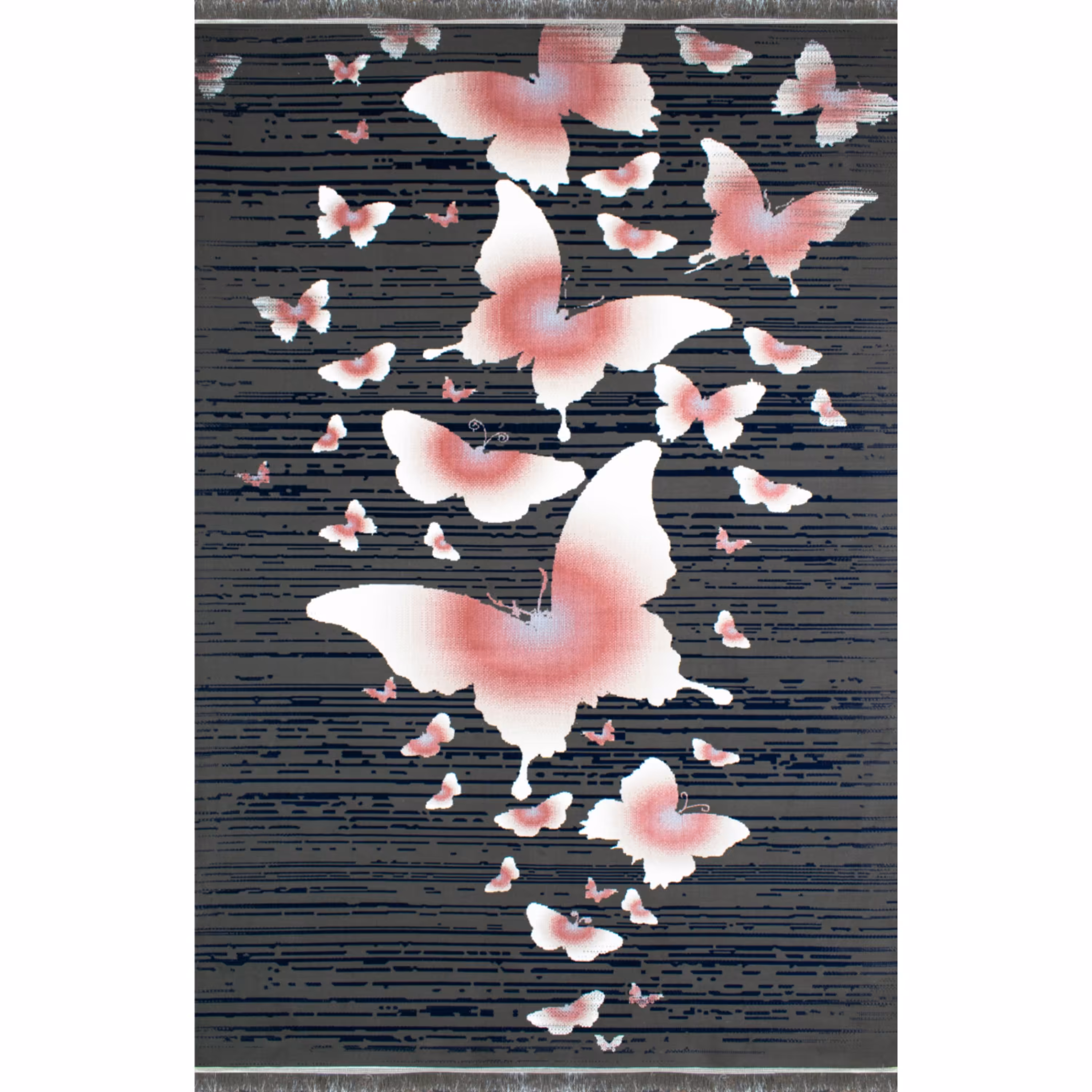 فرش ماشینی افرند طرح پتینه 500 شانه کد 6615 (یک و نیم متری)